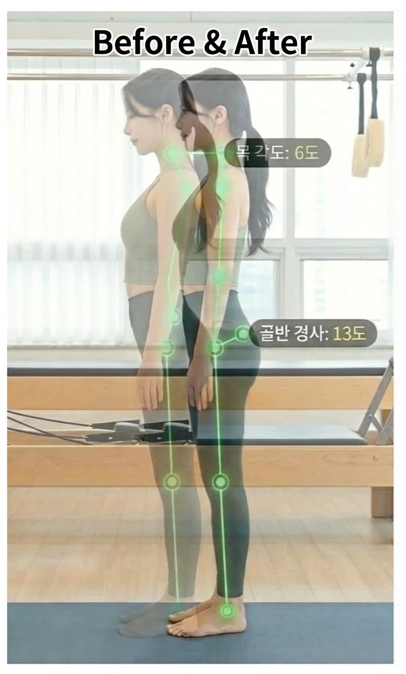 오버레이 촬영 Before/After 비교